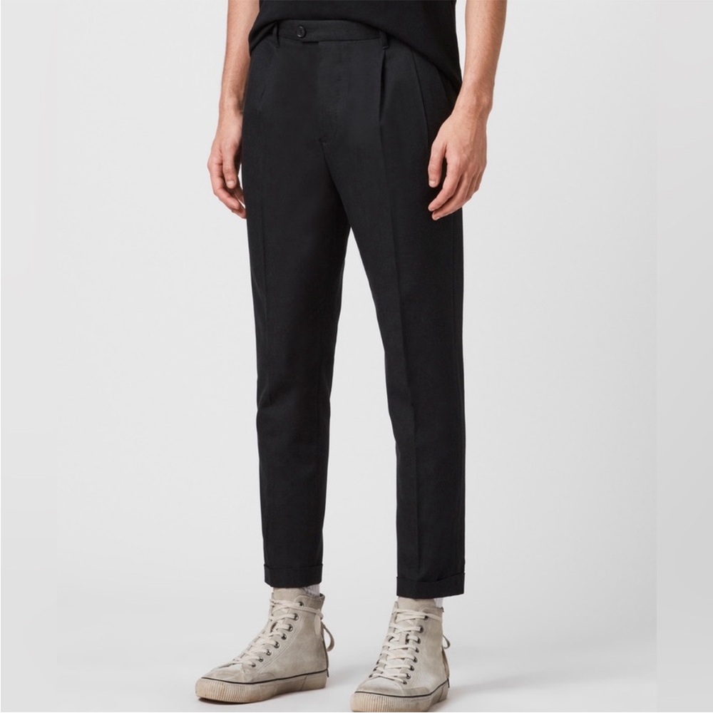 ALLSAINTS • the tallis cropped slim pants sz 30 - Picture 2 of 11